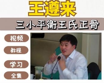 王遵来王氏三小平衡中医正骨视频教程-中医免费自学网