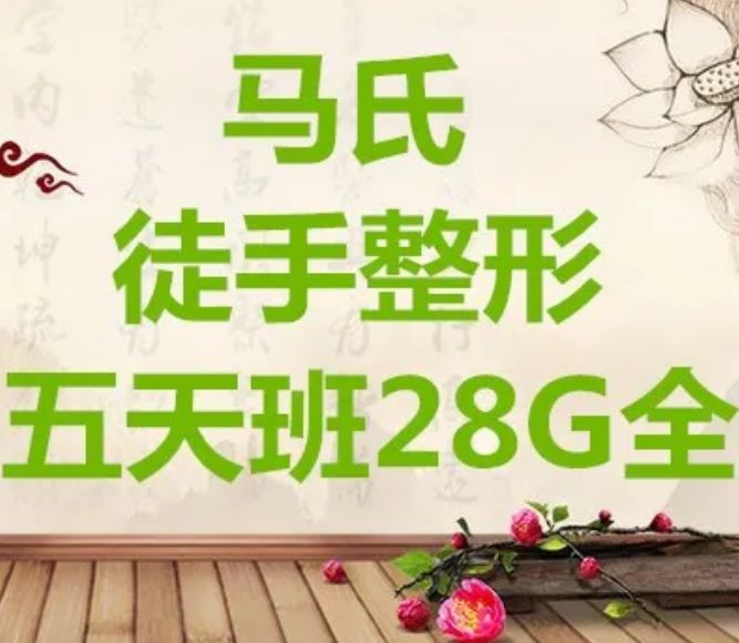 马氏徒手整形柔性整骨5天培训班视频教程免费下载